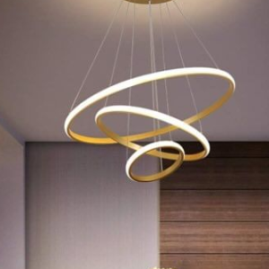 LED MULTI COLOURED CHANDELIER LIGHT