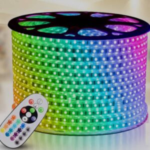 CTORCH RGB MULTI COLOURED LED ROPE LIGHT 50 METERS LENGTH