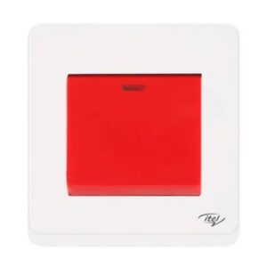 ITEL 20 AMPS WATER HEATER AIR CONDITION SWITCH WHITE