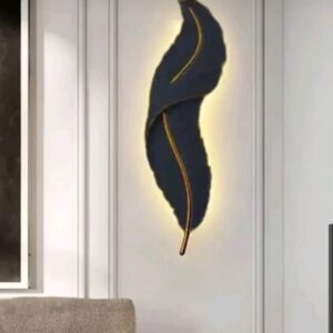 FEATHER WALL BRACKET WARM AND WHITE LED LIGHT 